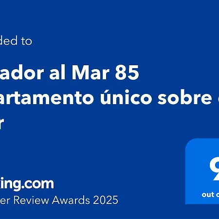 Mirador Al Mar 85 único Sobre El Mar Apartamento Dénia