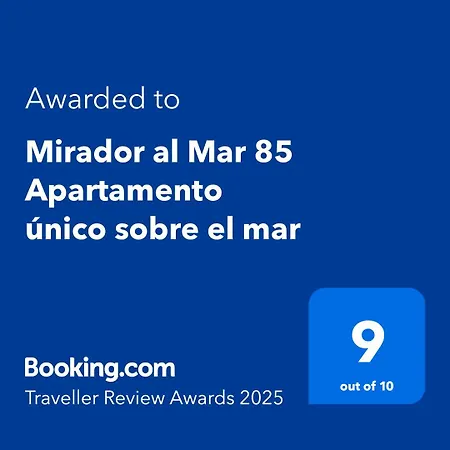 Mirador Al Mar 85 Unico Sobre El Mar アパート デニア